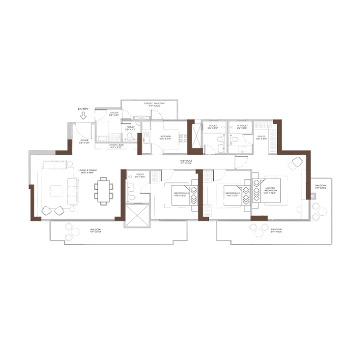 Conscient Elaira Residences Floor Plan